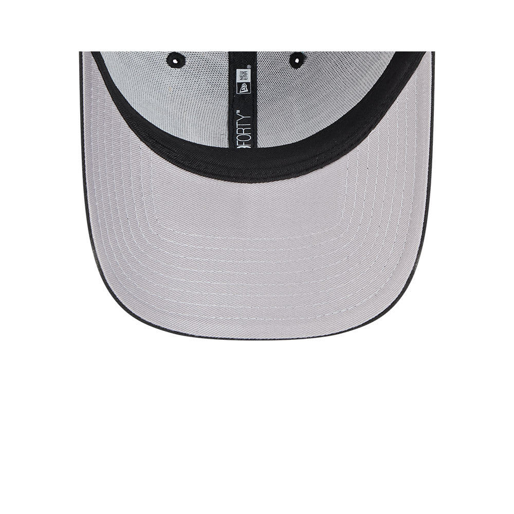 9FORTY Las Vegas Raiders Black Metallic Snapback