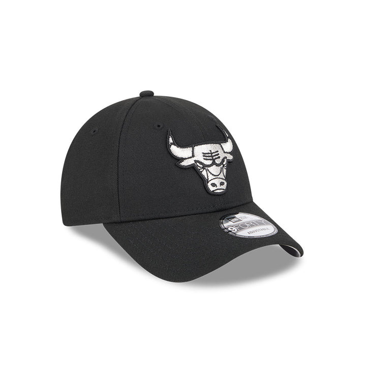 9FORTY Chicago Bulls Black Metallic Snapback
