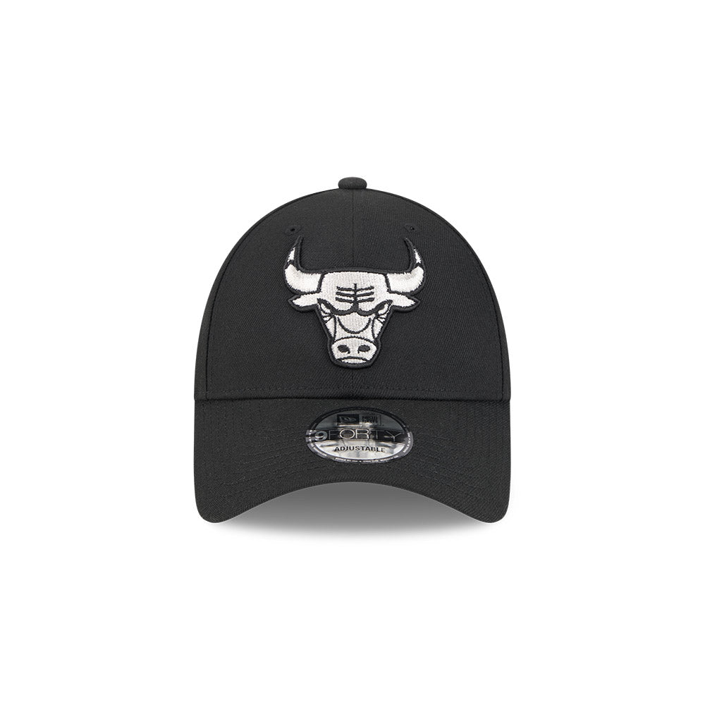 9FORTY Chicago Bulls Black Metallic Snapback