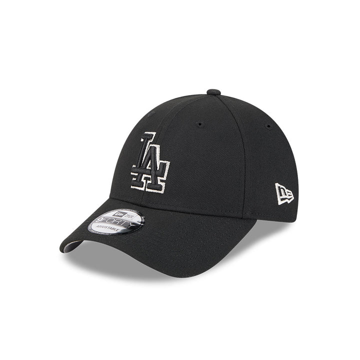 9FORTY Los Angeles Dodgers Black Metallic Snapback