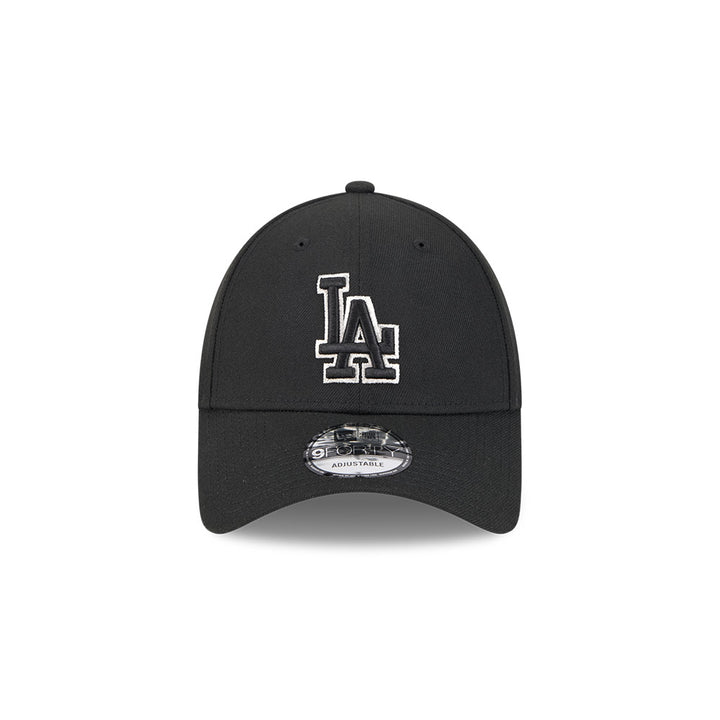 9FORTY Los Angeles Dodgers Black Metallic Snapback