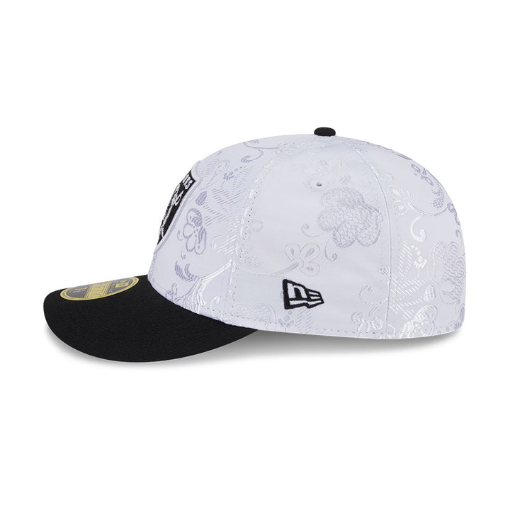 59FIFTY Low Profile Las Vegas Raiders New Era 59FIFTY Day White Fitted