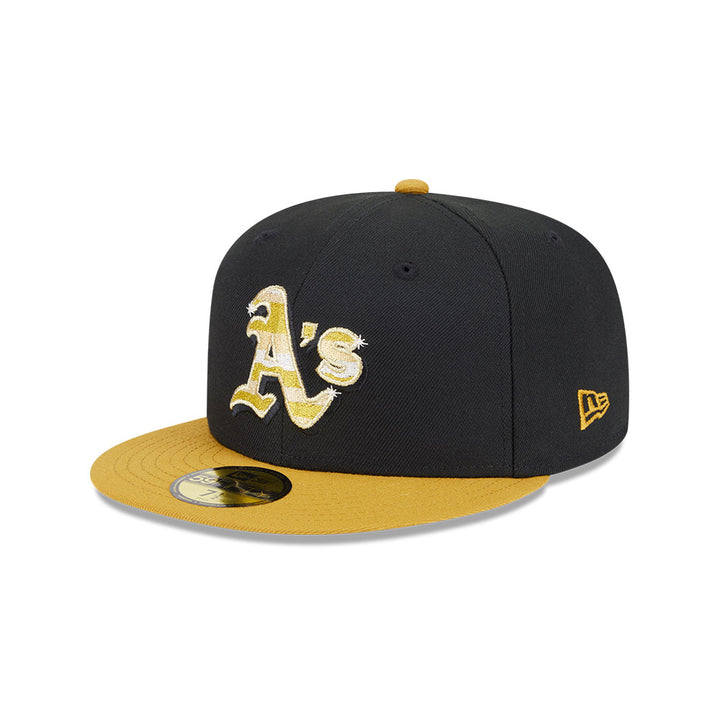 59FIFTY Split Panel Oakland Athletics New Era 59FIFTY Day Black Fitted