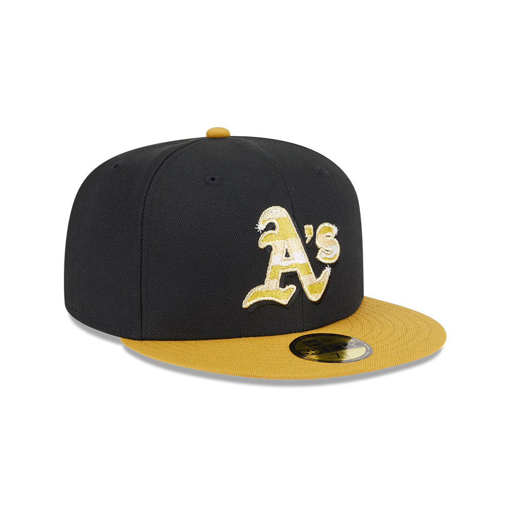 59FIFTY Split Panel Oakland Athletics New Era 59FIFTY Day Black