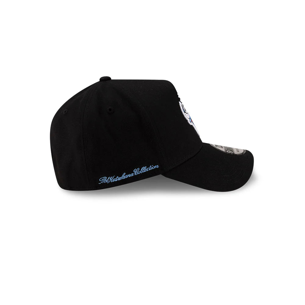 9FORTY A-Frame New Era x Hyperfly Katakana Chicago Bulls Black Snapback