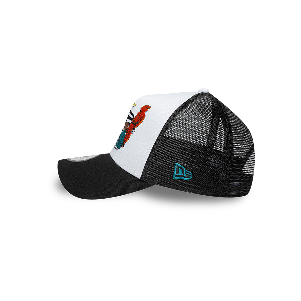 9FORTY E-Frame Trucker New Era x Netflix Squid Game Black White Snapback