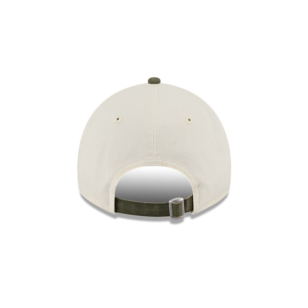 9TWENTY New York Yankess 2-Tone Snow Wash New Olive Visor Stone Adjustable