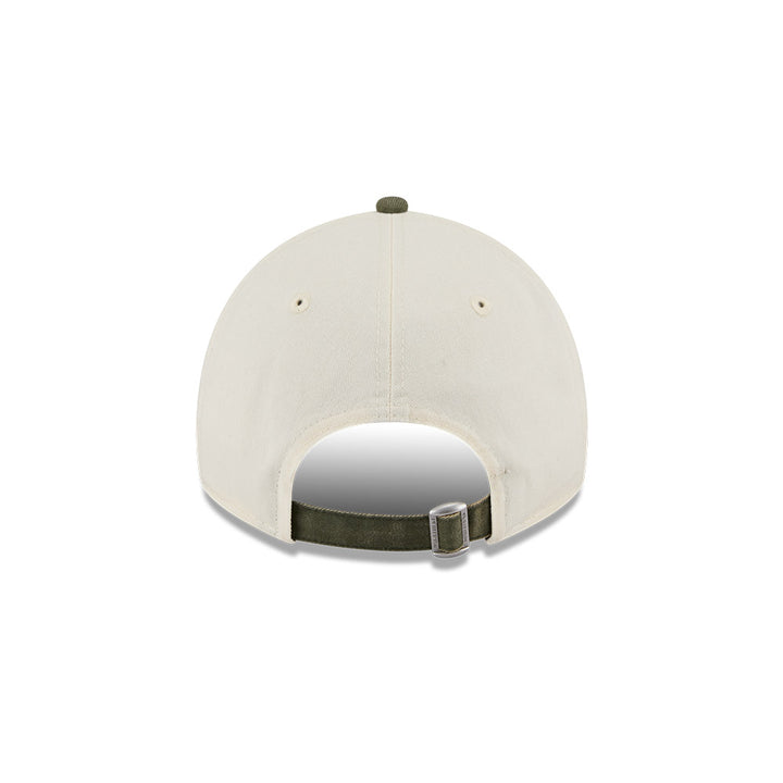9TWENTY New York Yankess 2-Tone Snow Wash New Olive Visor Stone Adjustable