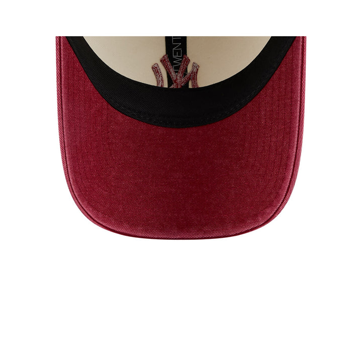 9TWENTY New York Yankess 2-Tone Snow Wash Red Visor Stone Adjustable