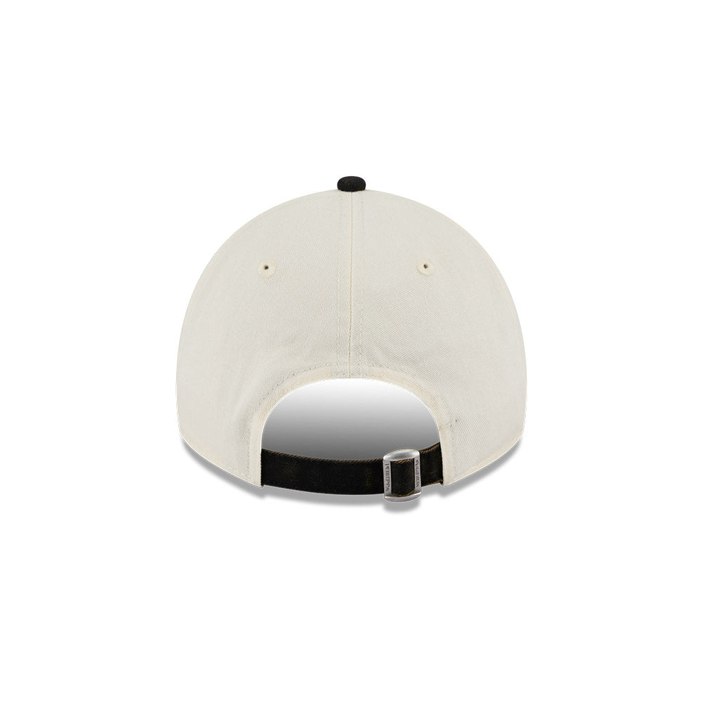 9TWENTY New York Yankess 2-Tone Snow Wash Black Visor Stone Adjustable