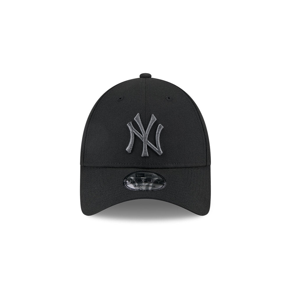 9FORTY New York Yankees Metallic Black Snapback