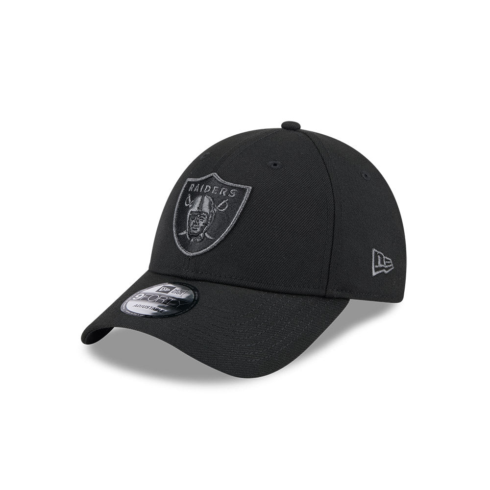 9FORTY Las Vegas Raiders Metallic Black Snapback