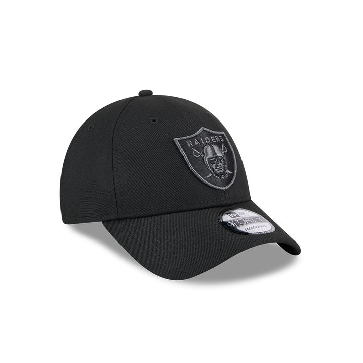 9FORTY Las Vegas Raiders Metallic Black Snapback