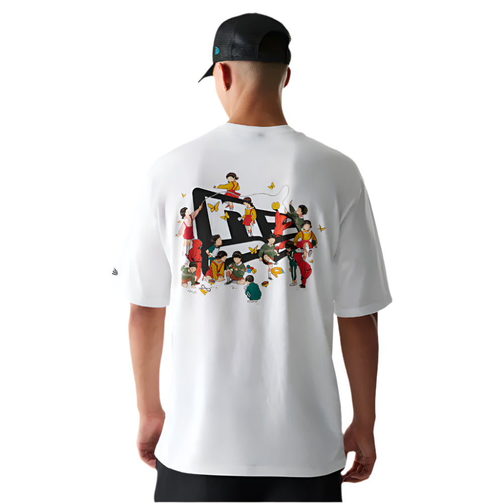 New Era x Netflix Squid Game Graphic White Short Sleeve T-Shirt