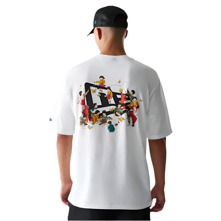 New Era x Netflix Squid Game Graphic White Short Sleeve T-Shirt