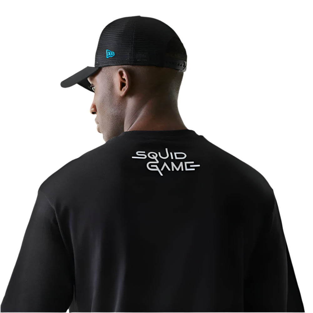 New Era x Netflix Squid Game Graphic Black Short Sleeve T-Shirt