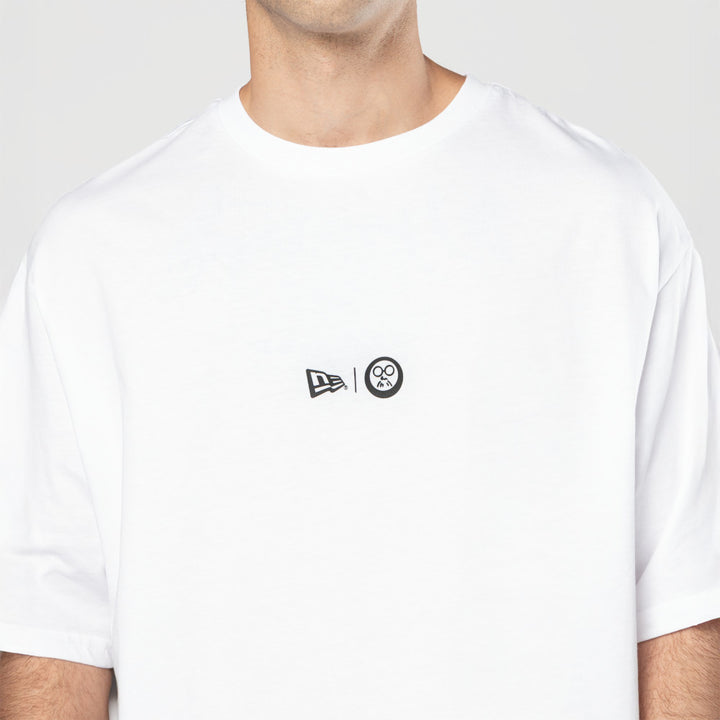 New Era x Netflix Sakamoto Days White Oversized Short Sleeve T-Shirt