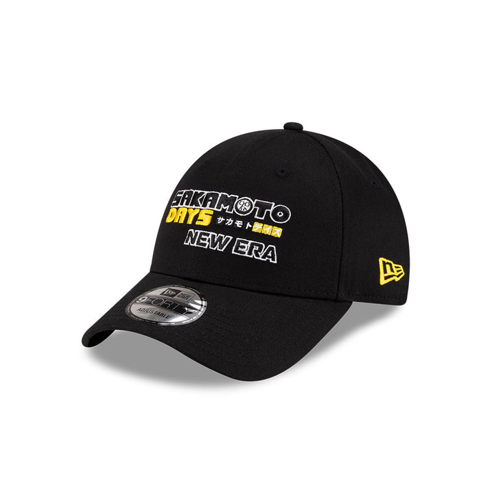 9FORTY New Era x Netflix Sakamoto Days Taro Sakamoto Black Adjustable