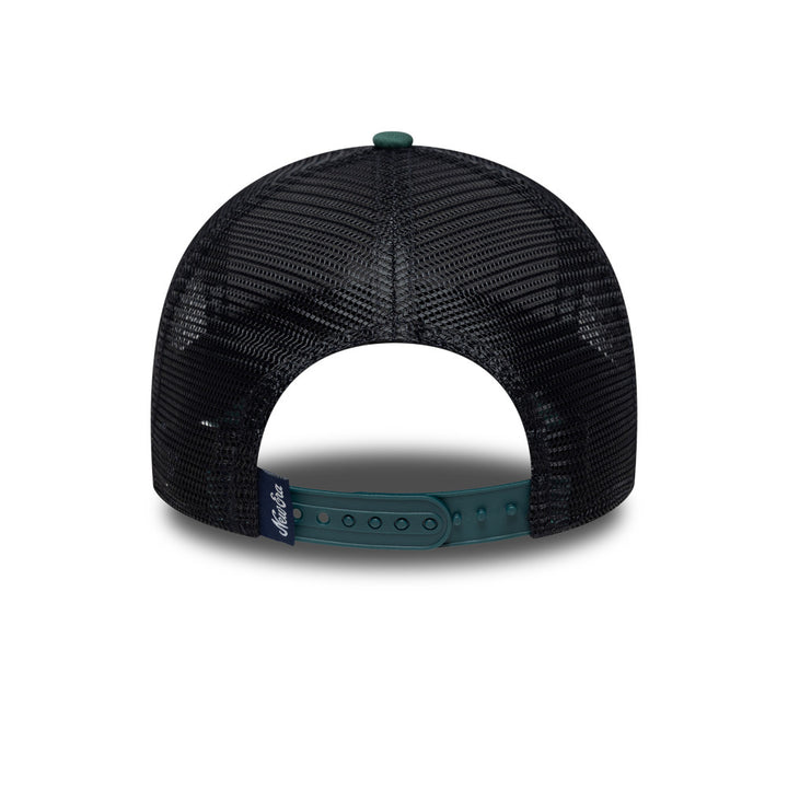 9FORTY E-Frame Trucker New Era Patch Trucker Pine Needle Green Snapback