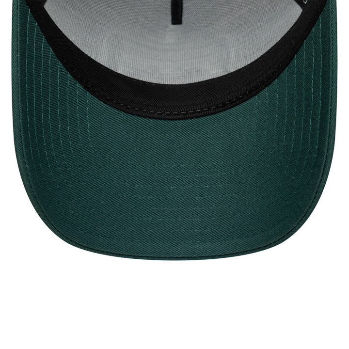 9FORTY E-Frame Trucker New Era Patch Trucker Pine Needle Green Snapback