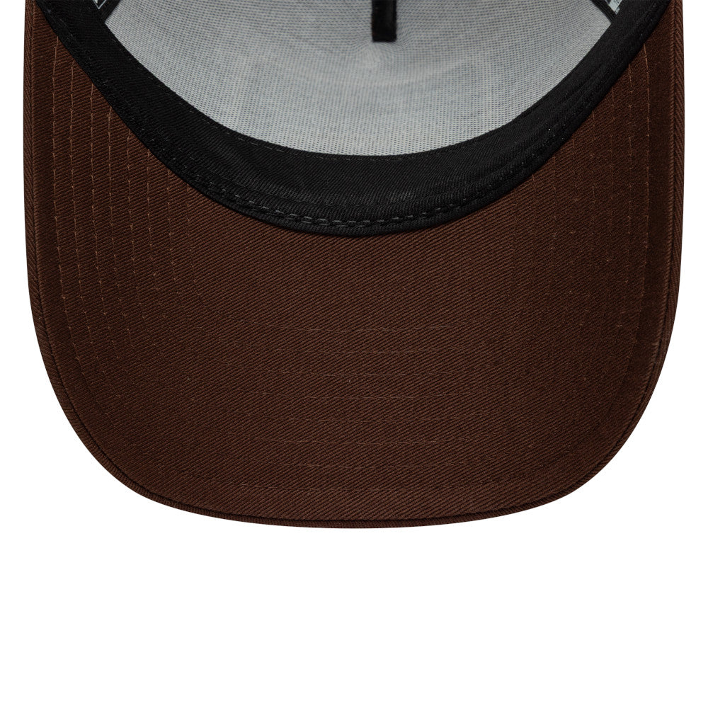 9FORTY E-Frame Trucker New Era Patch Trucker Chocolate Sauce Snapback