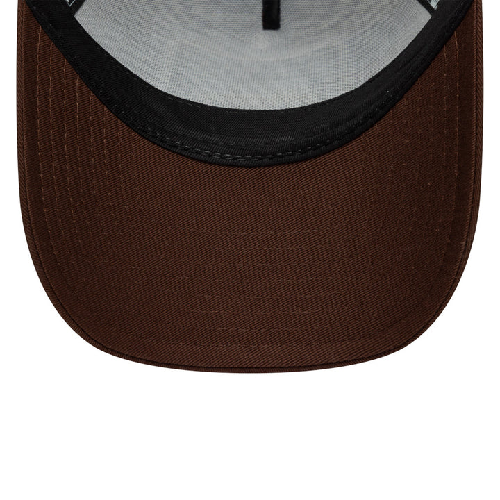 9FORTY E-Frame Trucker New Era Patch Trucker Chocolate Sauce Snapback