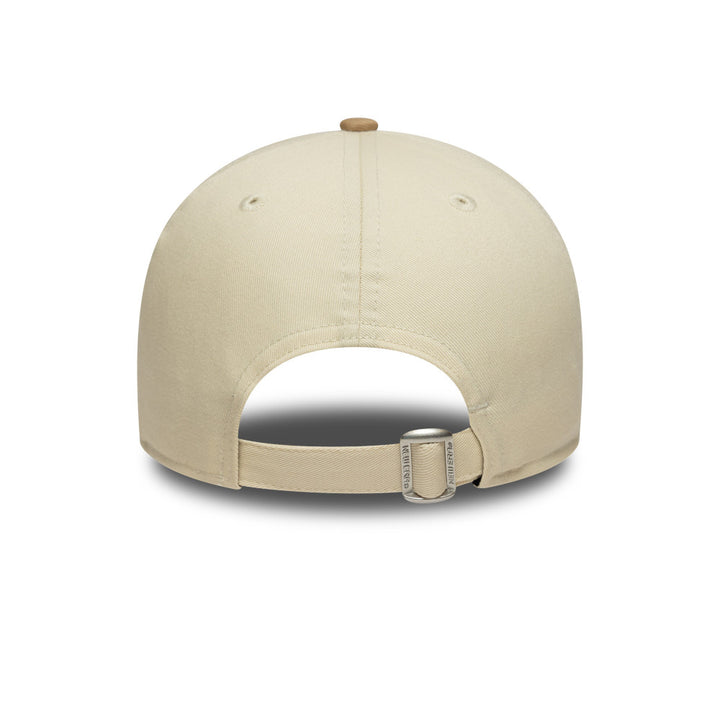 9FORTY New York Yankees Color Block 2-Tone Camel Visor Light Cream Adjustable