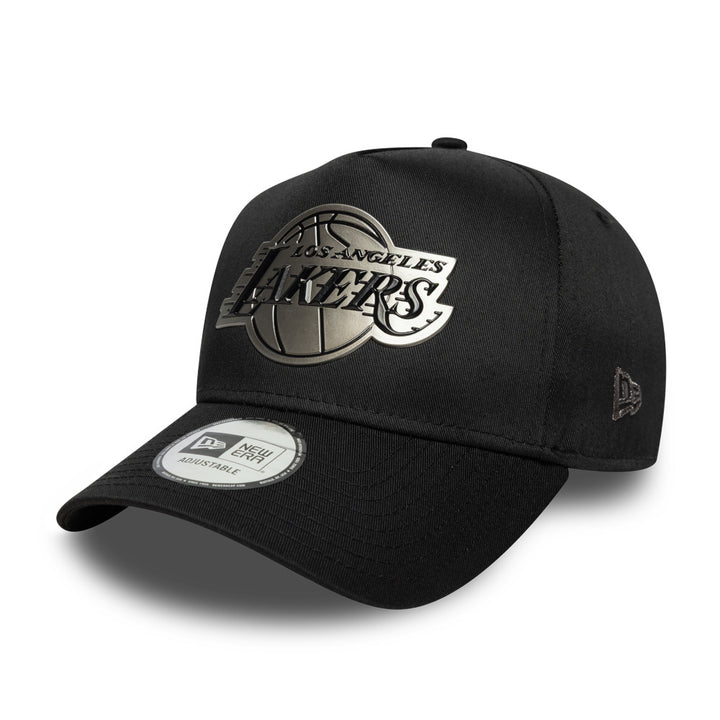 9FORTY E-Frame Los Angeles Lakers Metallic Black Snapback