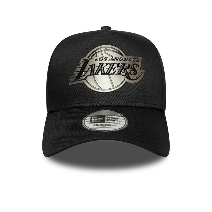 9FORTY E-Frame Los Angeles Lakers Metallic Black Snapback