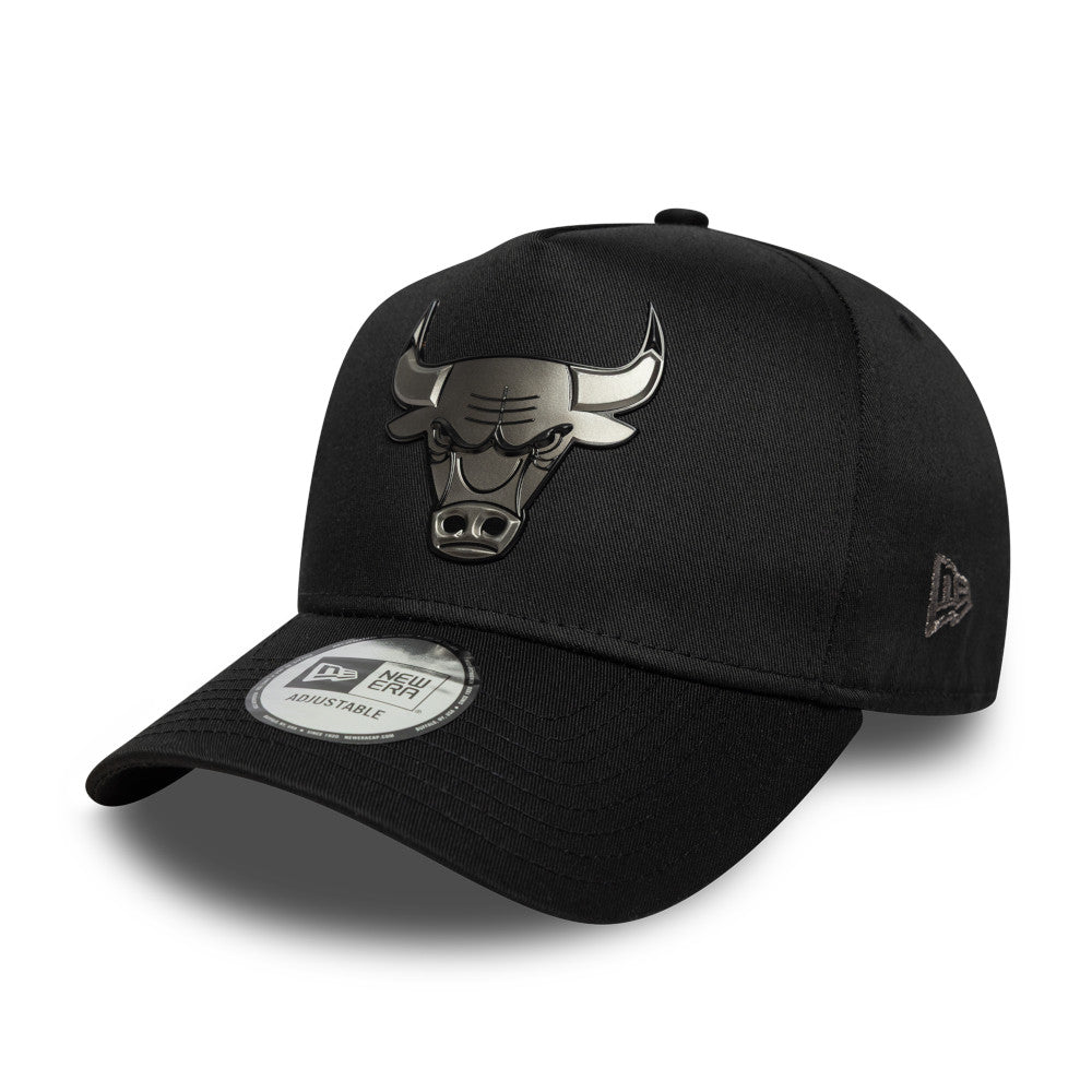 9FORTY E-Frame Chicago Bulls Metallic Black Snapback