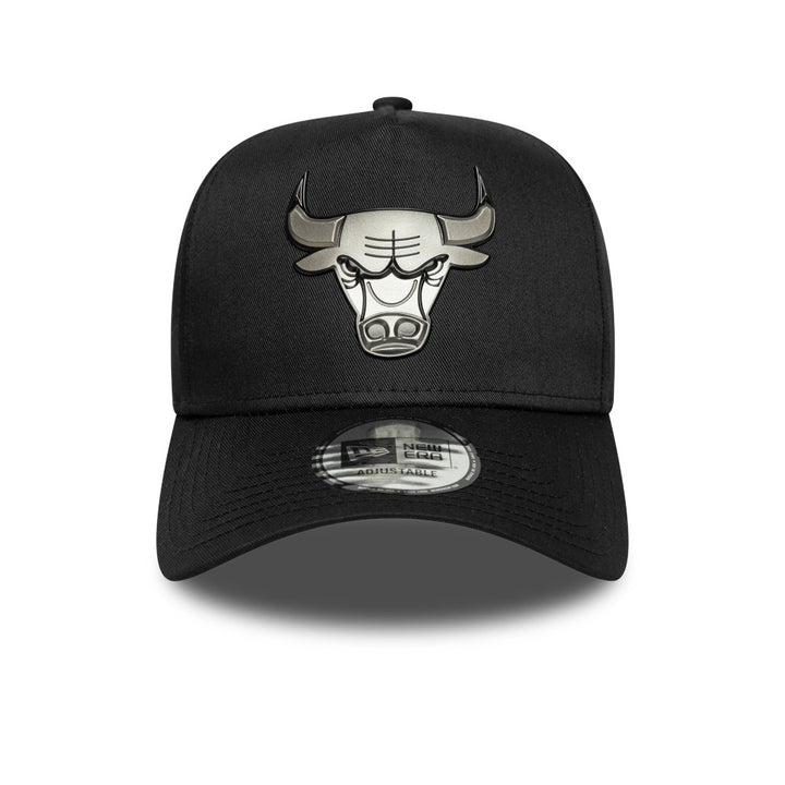 9FORTY E-Frame Chicago Bulls Metallic Black Snapback