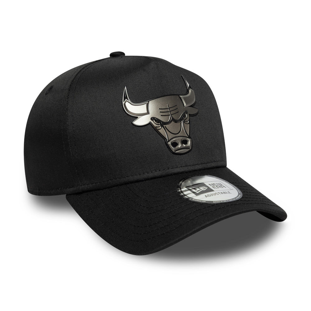 9FORTY E-Frame Chicago Bulls Metallic Black Snapback