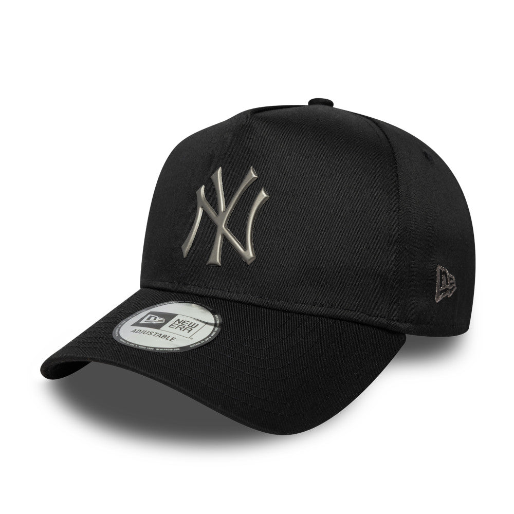 9FORTY E-Frame New York Yankees Metallic Black Snapback