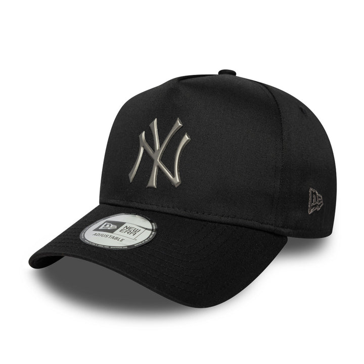 9FORTY E-Frame New York Yankees Metallic Black Snapback