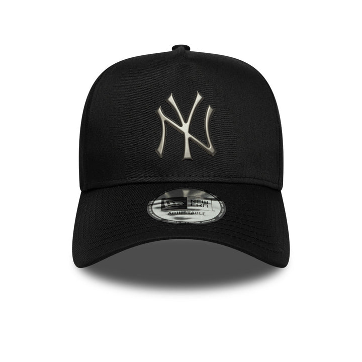 9FORTY E-Frame New York Yankees Metallic Black Snapback