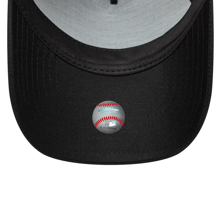 9FORTY E-Frame New York Yankees Metallic Black Snapback