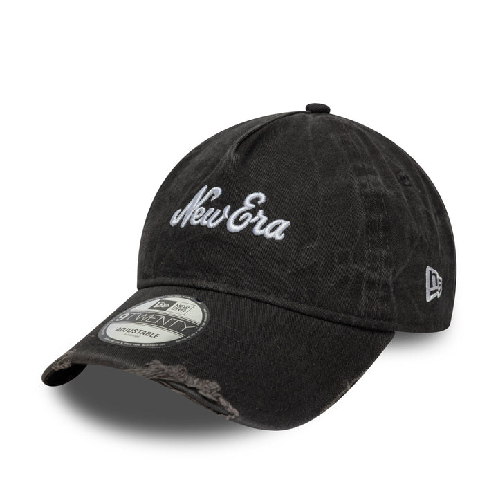 9TWENTY New Era Pigment Wash Black Adjustable
