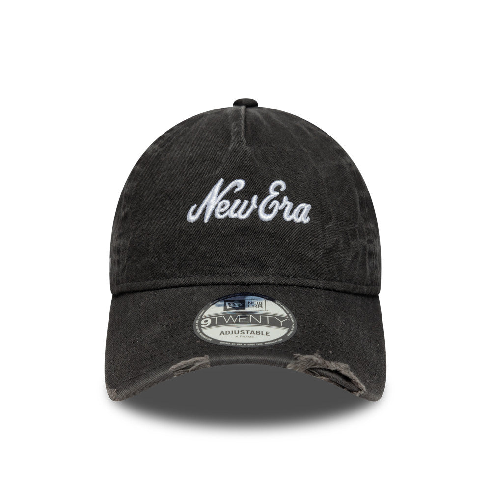 9TWENTY New Era Pigment Wash Black Adjustable