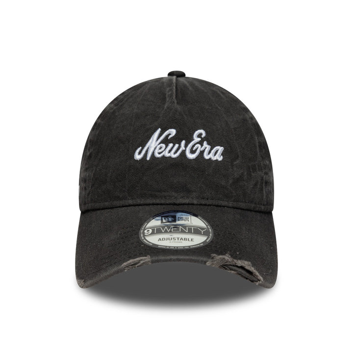 9TWENTY New Era Pigment Wash Black Adjustable