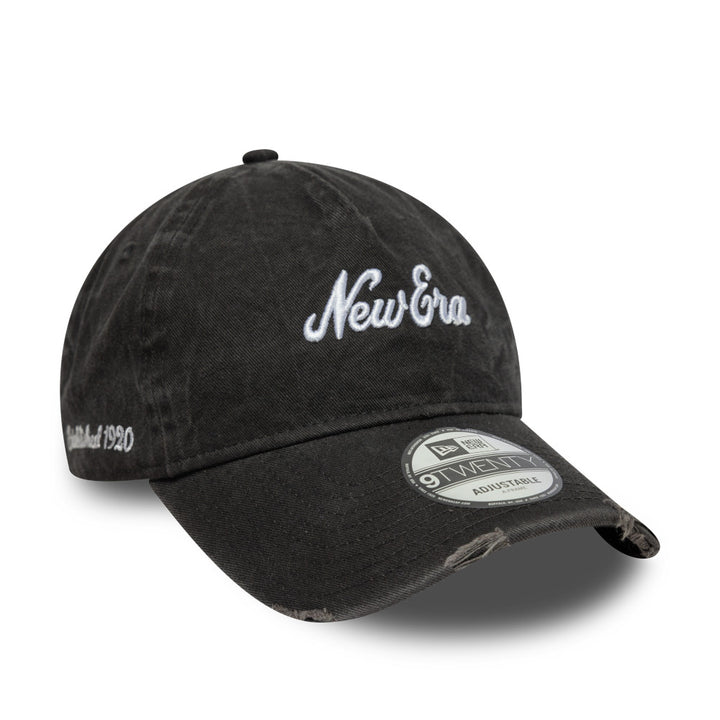 9TWENTY New Era Pigment Wash Black Adjustable