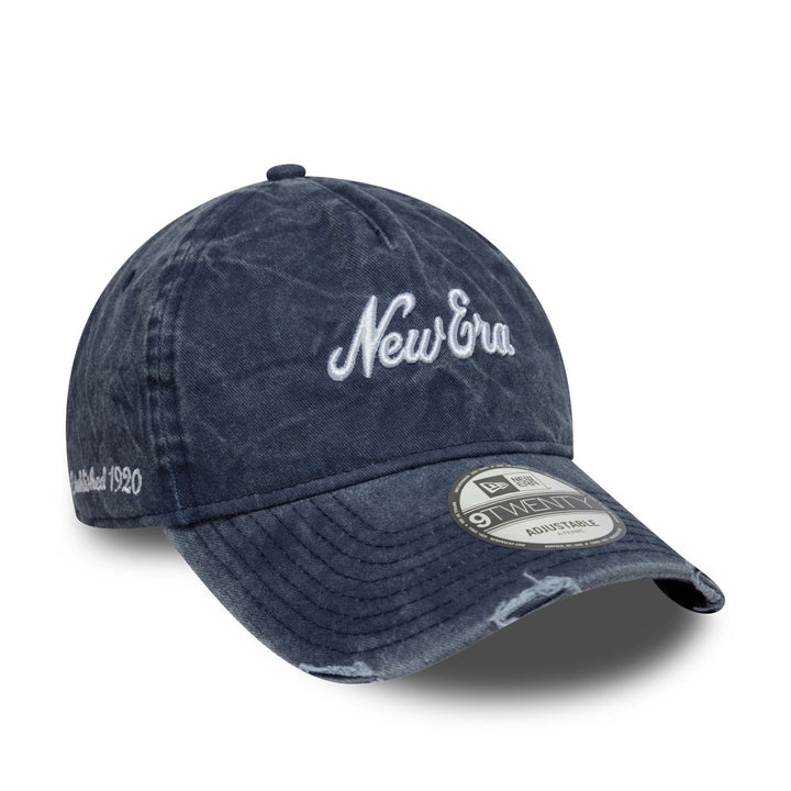 9TWENTY New Era Pigment Wash Navy Adjustable