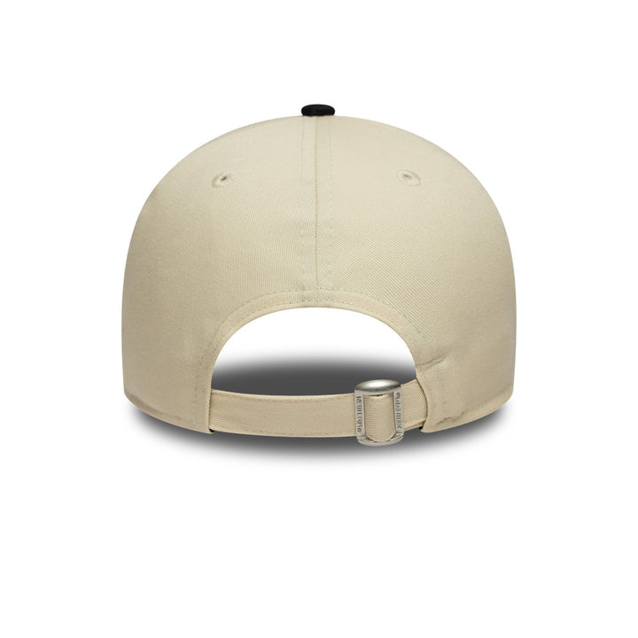 9FORTY Chicago Bulls Color Block 2-Tone Black Visor Light Cream Adjustable