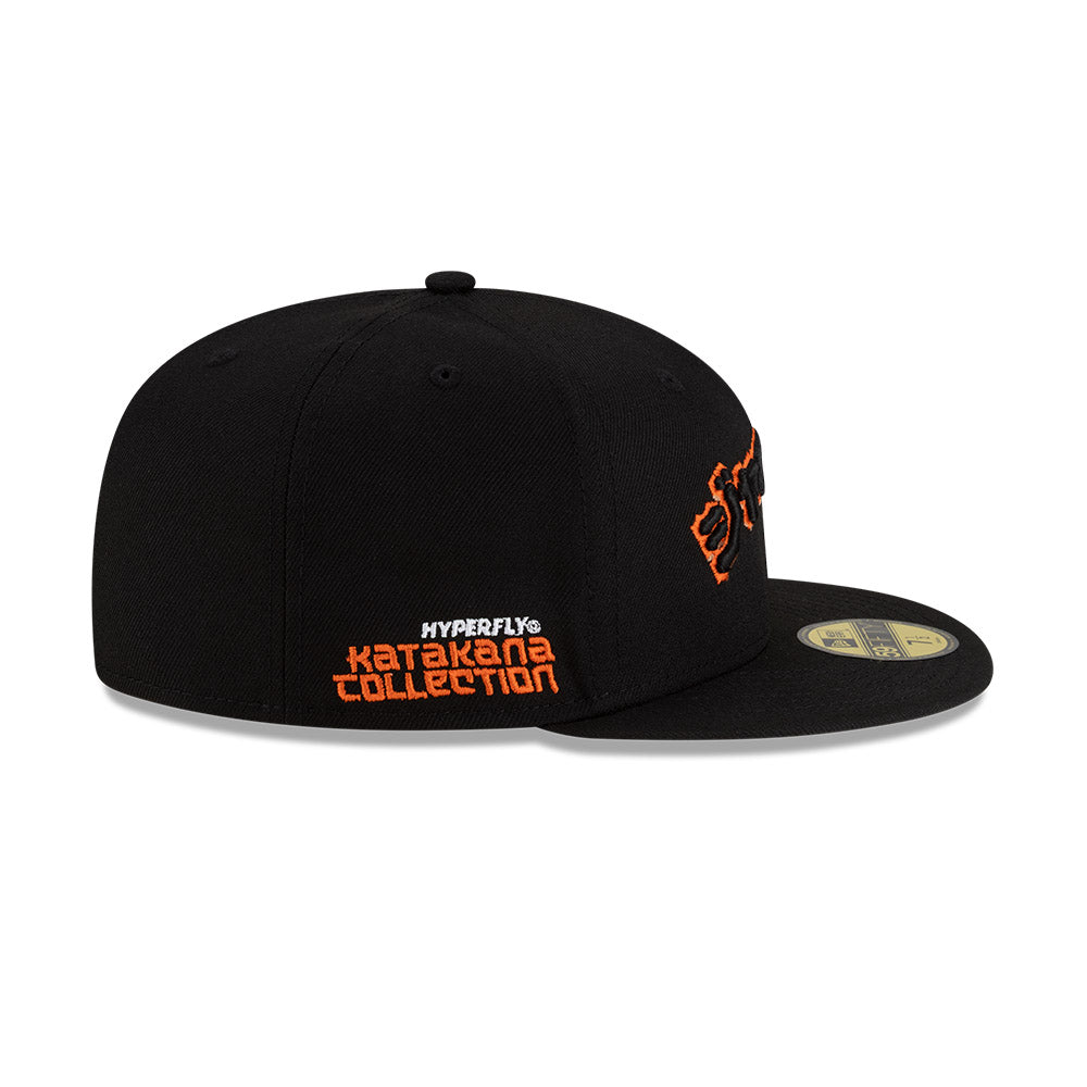 59FIFTY San Francisco Giants Hyperfly x MLB Black Fitted