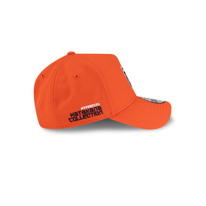 9FORTY A-Frame Detroit Tigers Hyperfly x MLB Orange Snapback