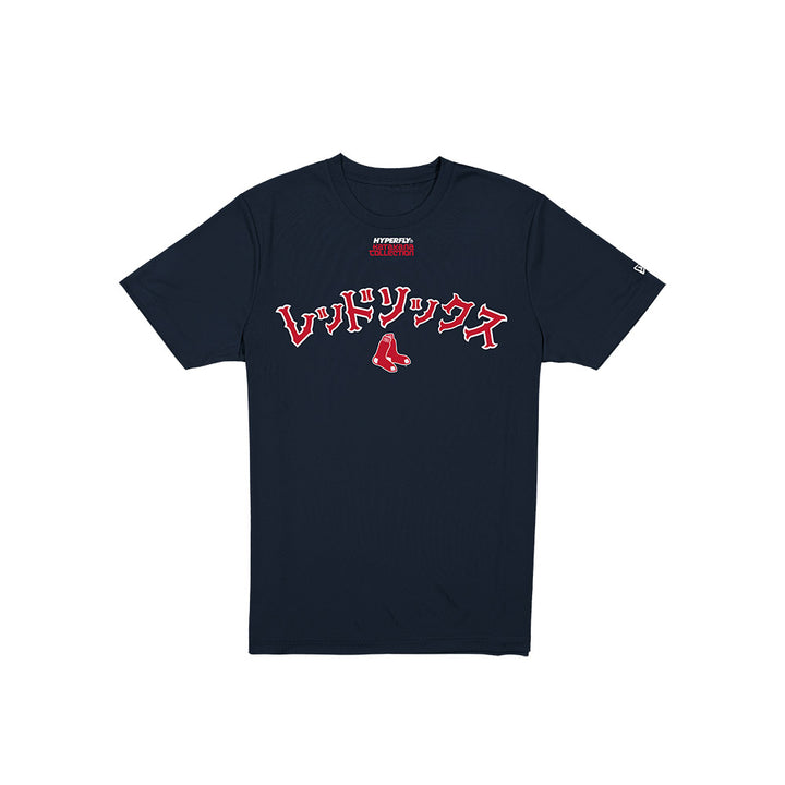 Boston Red Sox Hyperfly x MLB Navy Short Sleeve T-Shirt