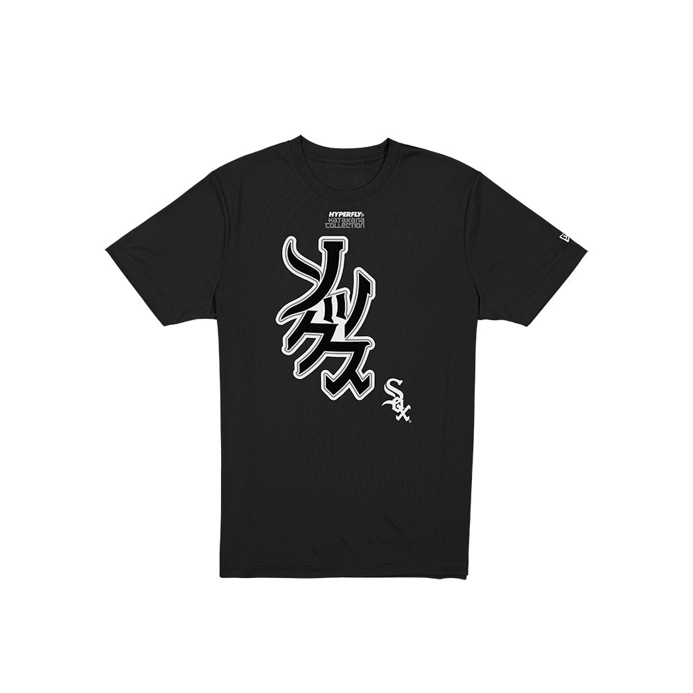 Chicago White Sox Hyperfly x MLB Black Short Sleeve T-Shirt