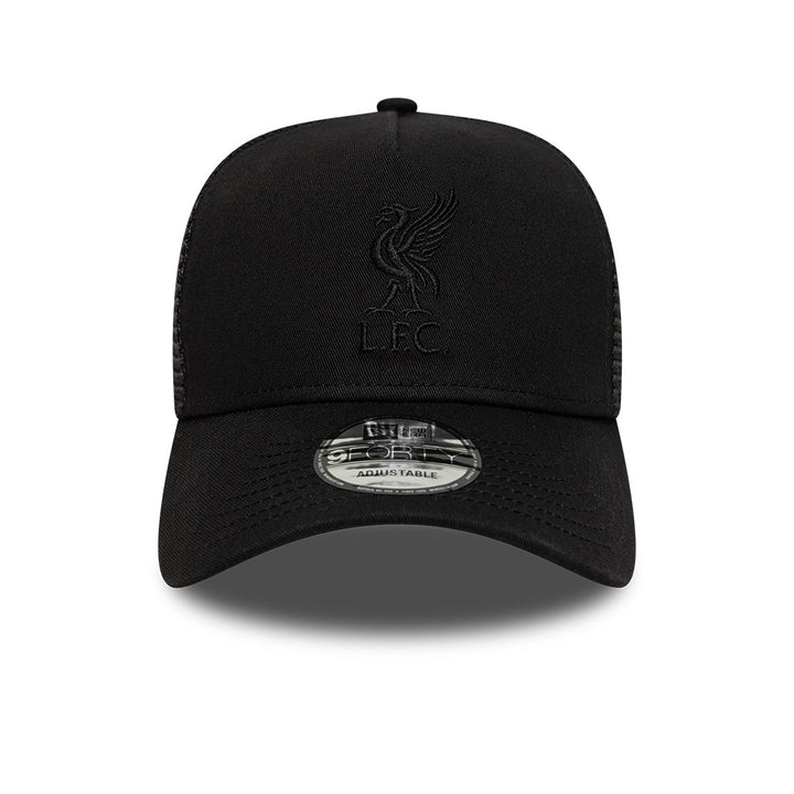 New Era 9FORTY Trucker Liverpool FC Tonal Black Snapback