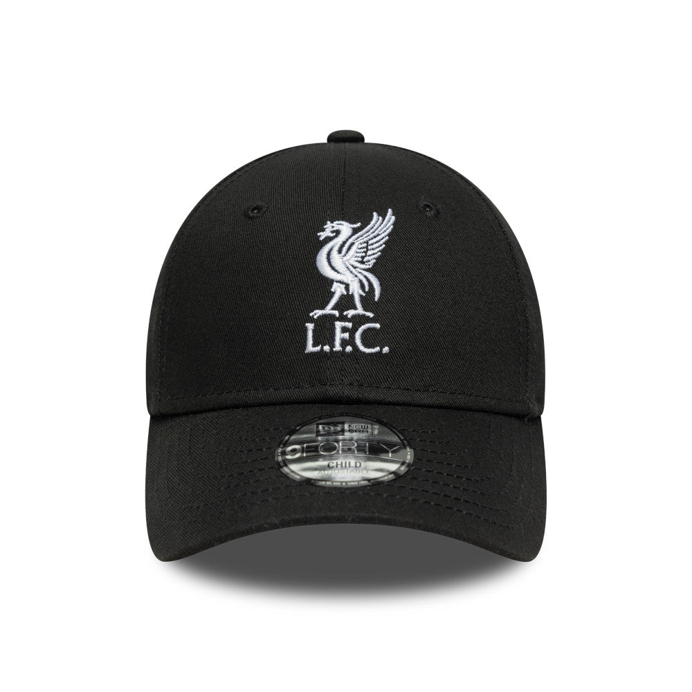 New Era 9FORTY Kids Liverpool FC Core Black Adjustable
