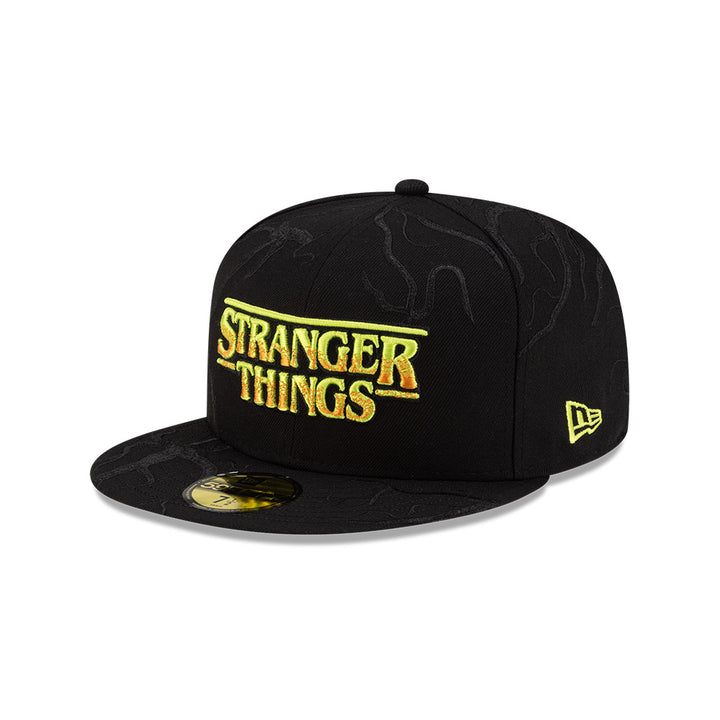 59FIFTY Stranger Things All Over Print Black Fitted