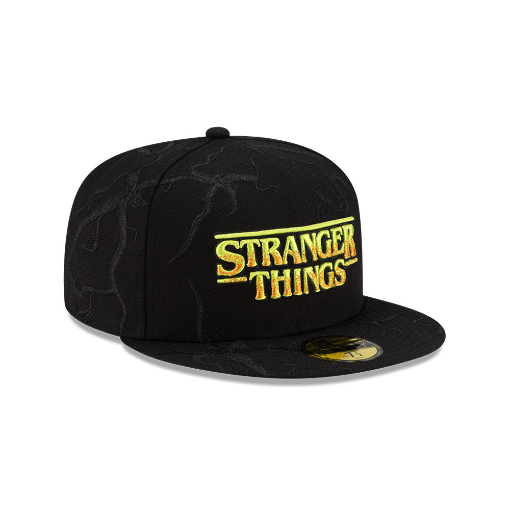 59FIFTY Stranger Things All Over Print Black Fitted